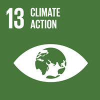 Icon graphic with a green background and white icon of an eye with an iris that looks like a globe