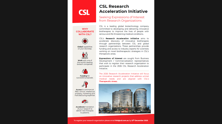 Global 2026 CSL RAI Flyer 