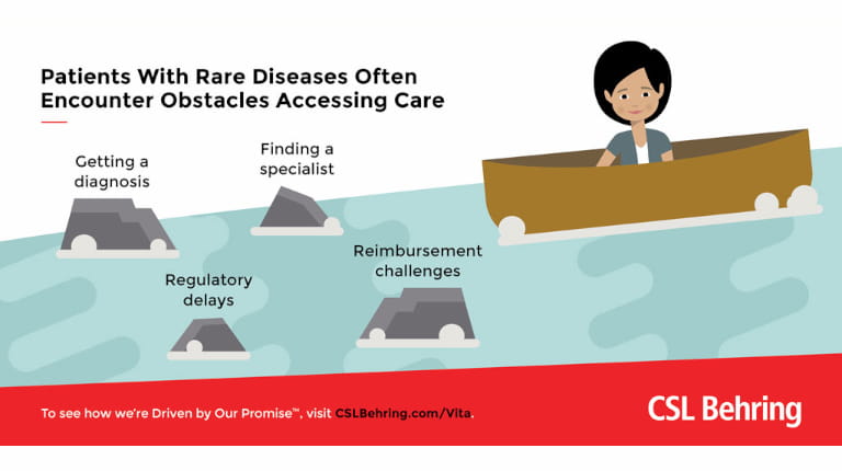CSL Behring Access to Care infographic