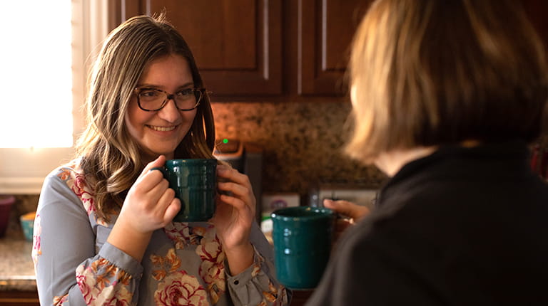 Congenital afibrinogenemia patient Emily Bartko