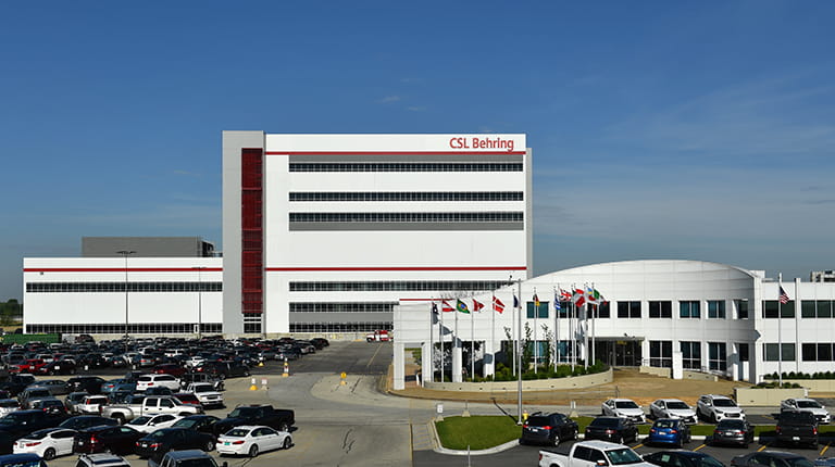 CSL Behring Kankakee, Illinois, manufacturing site