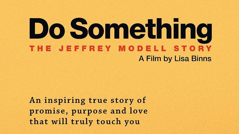Movie poster for "Do Something: The Jeffrey Modell Story"