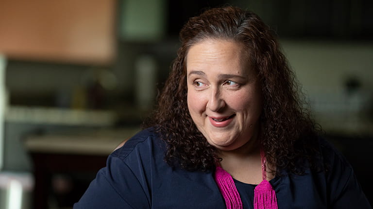 Hereditary angioedema patient and CSL Behring patient advocate Machelle Pecoraro.