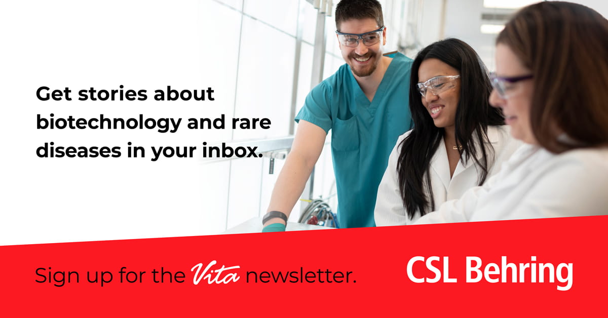 Sign-up for Vita Newsletter