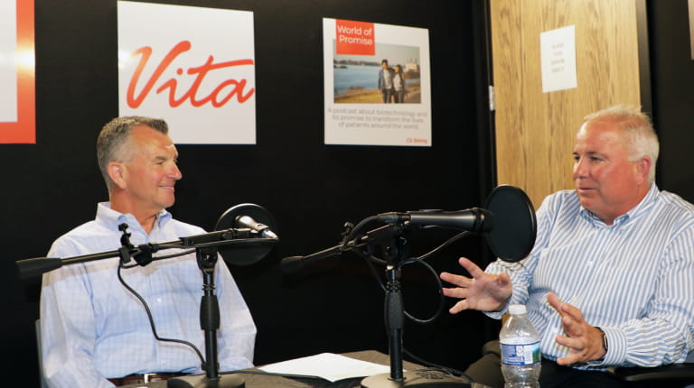 CSL Chief Operating Officer Paul McKenzie during a podcast interview