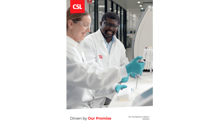 CSL Tax Transparency Report 2024