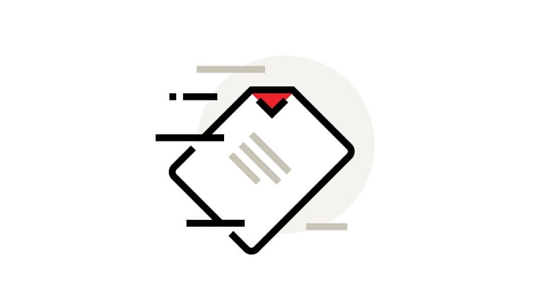 Icon of Document Moving