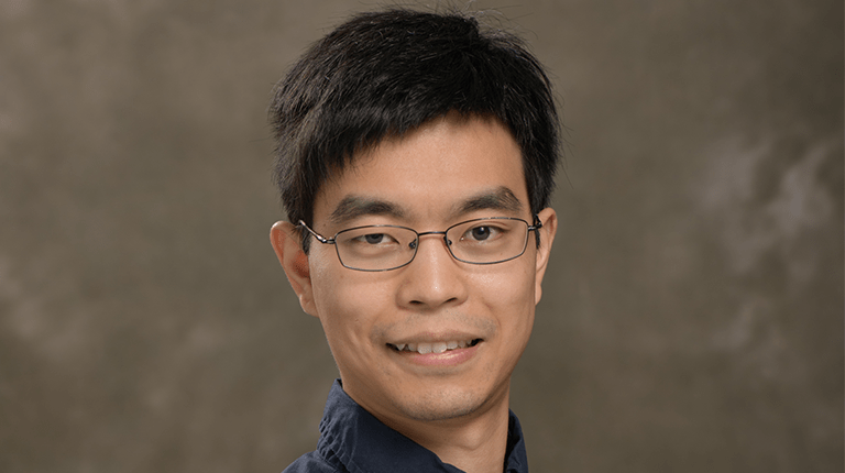 Dr. Nicholas Wu 2021 winner of ECaS award