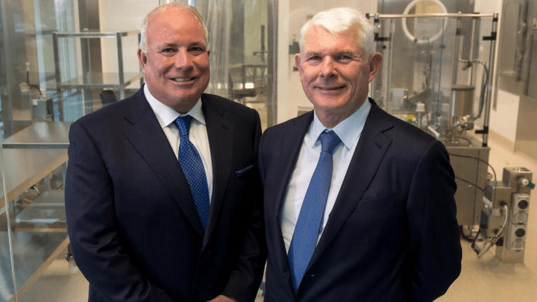 Image of Paul Perreault and Brian McNamee of CSL Limited