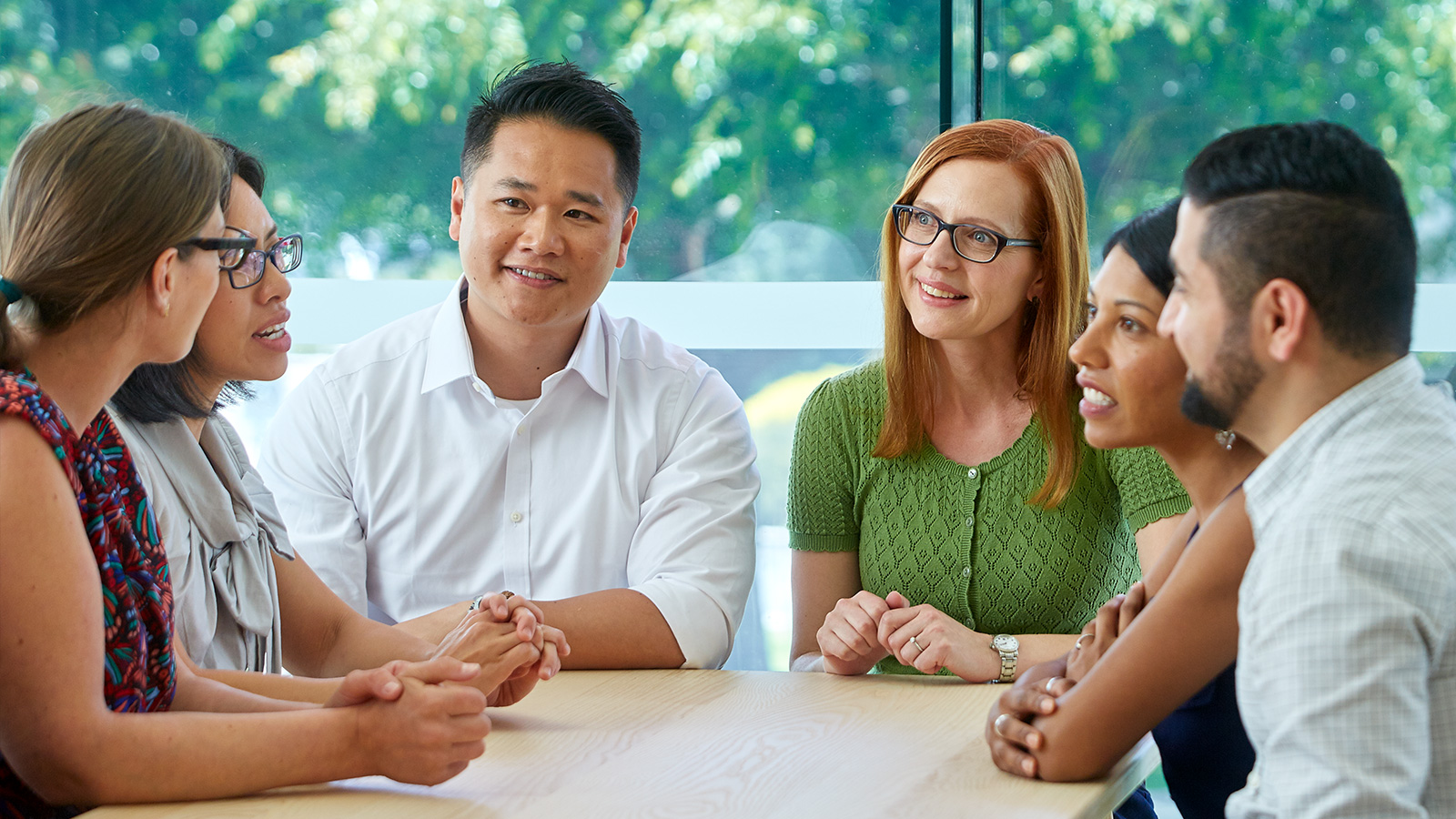 Researchers meeting