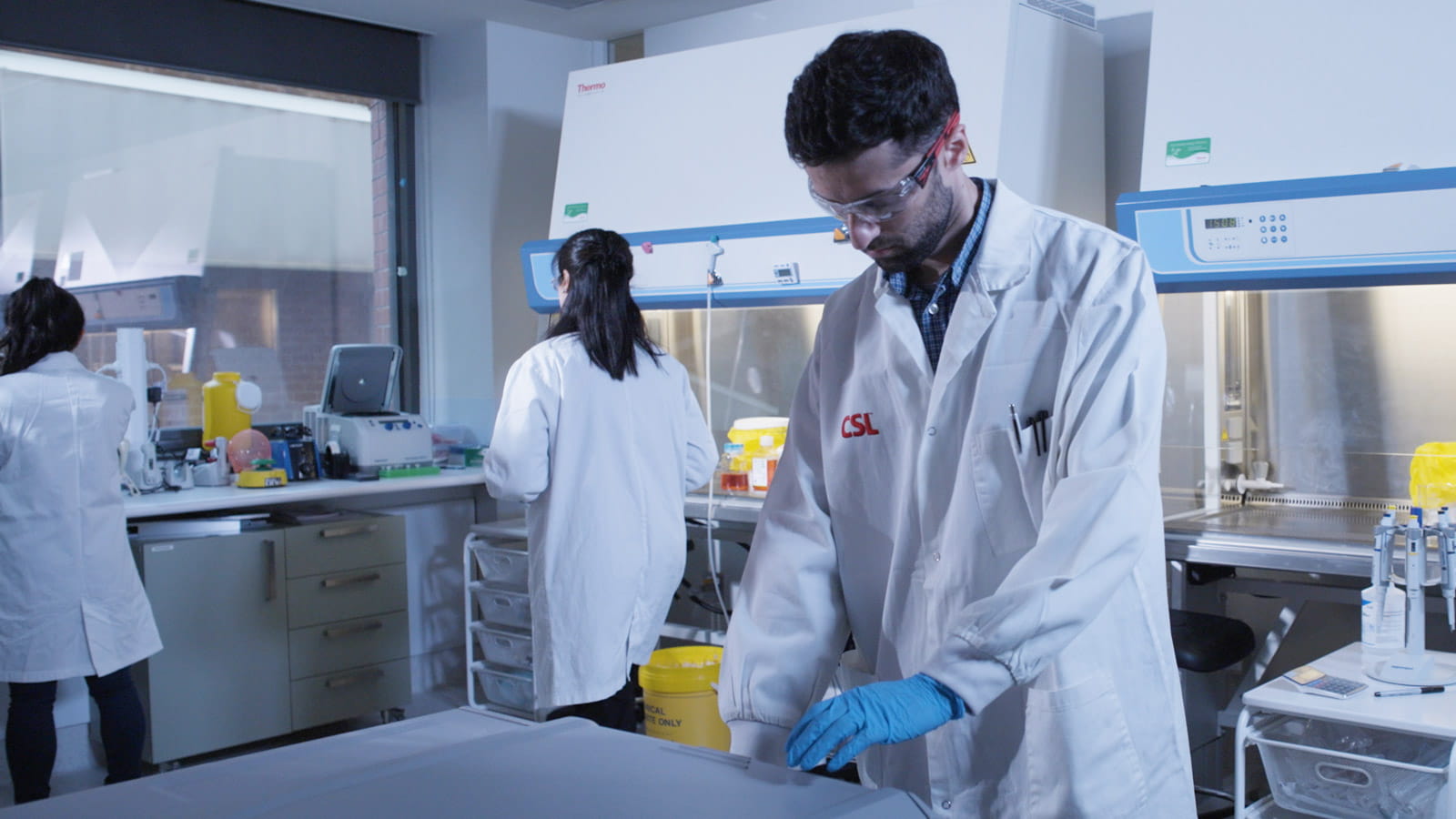 Male Scientist in Lab