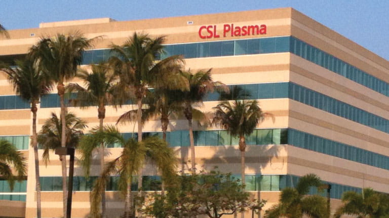 CSL Plasma US Headquarters in Boca Raton, FL