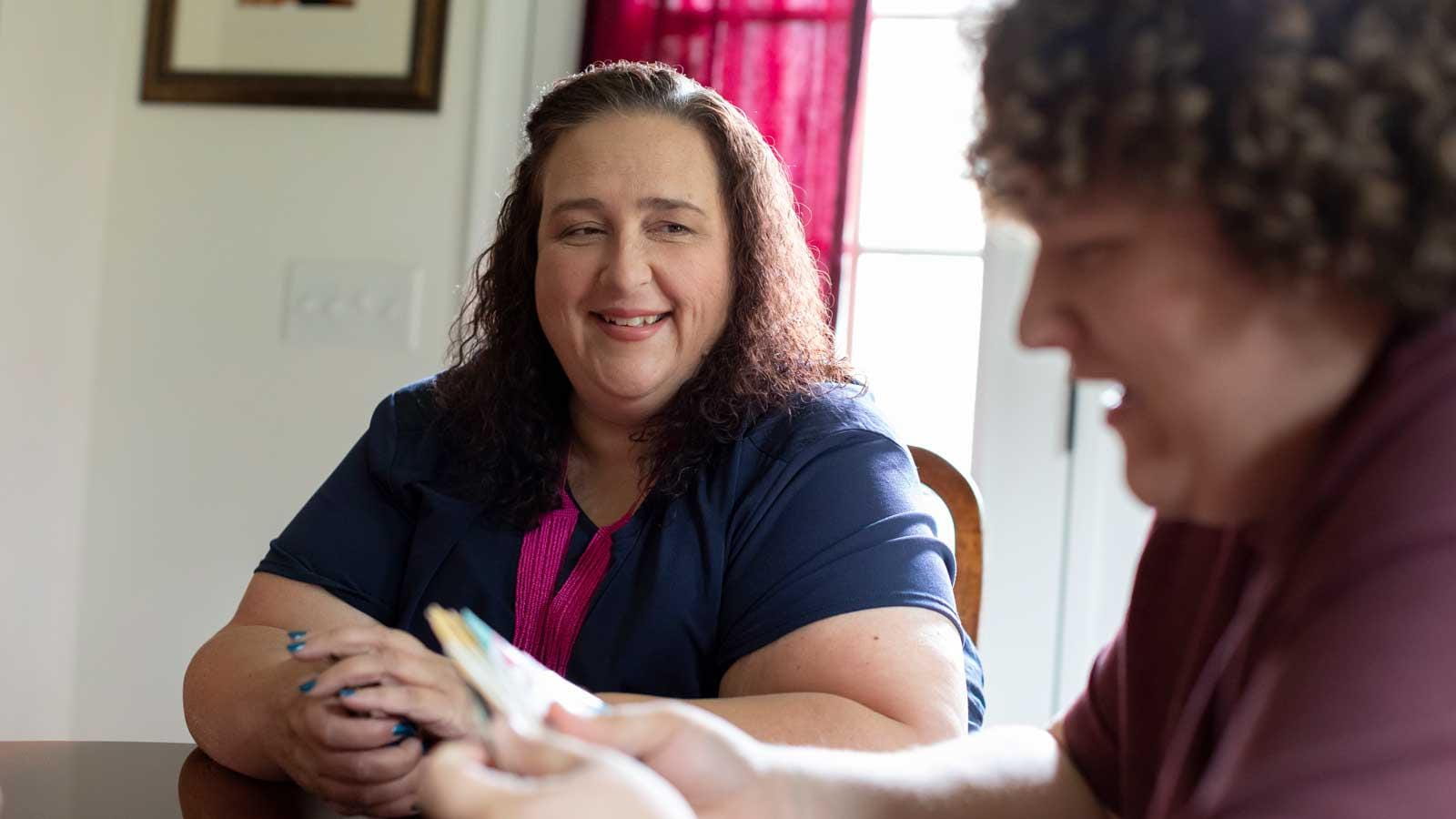 HAE Patient Machelle Pecoraro and son