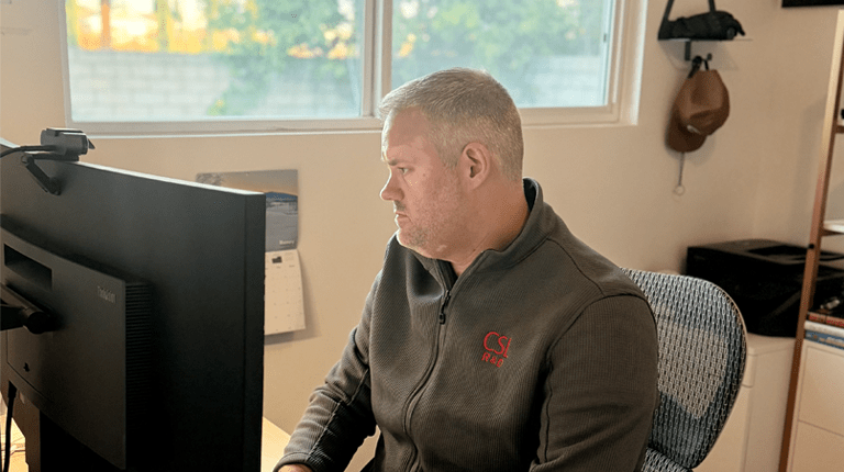 Photo of Jeremy Casey in an office setting