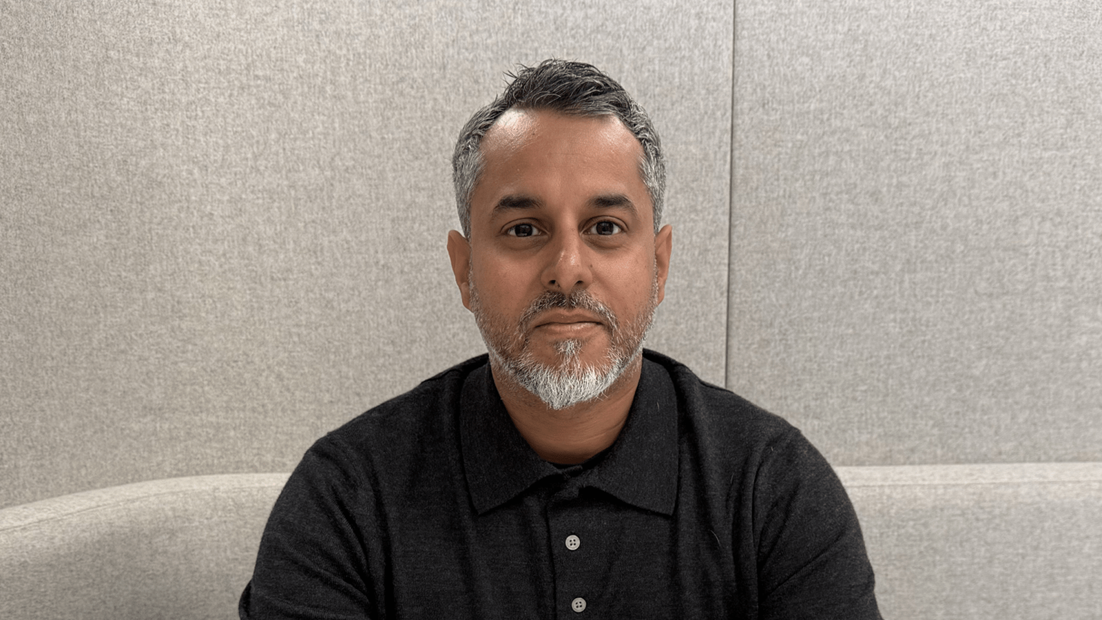 Photograph of Rishi Chopra looking into camera