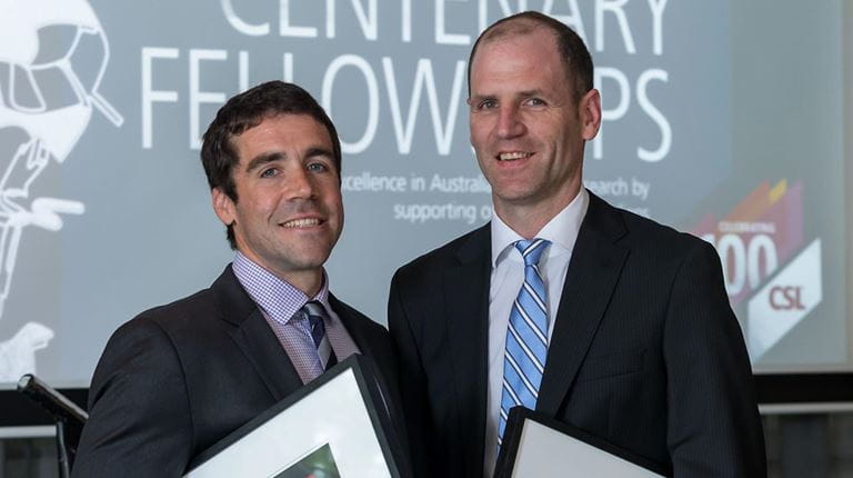 CSL Fellows Geoff Faulkner and Steven Lane