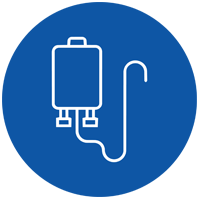 Icon graphic - IV bag used in hospitals