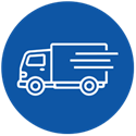 Icon graphic - box truck