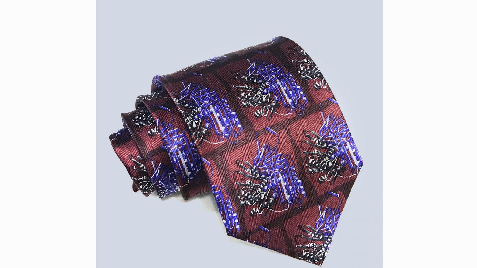 neck tie that supports the Alpha-1 Foundation