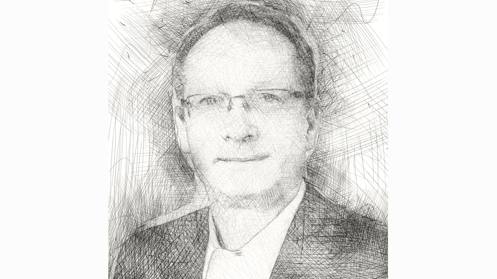 sketch of Lutz Bonacker, Senior Vice President and GM for Commercial Operations Europe