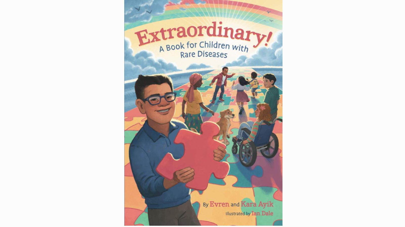 Cover of Extraordinary!, a book for kids about rare diseases