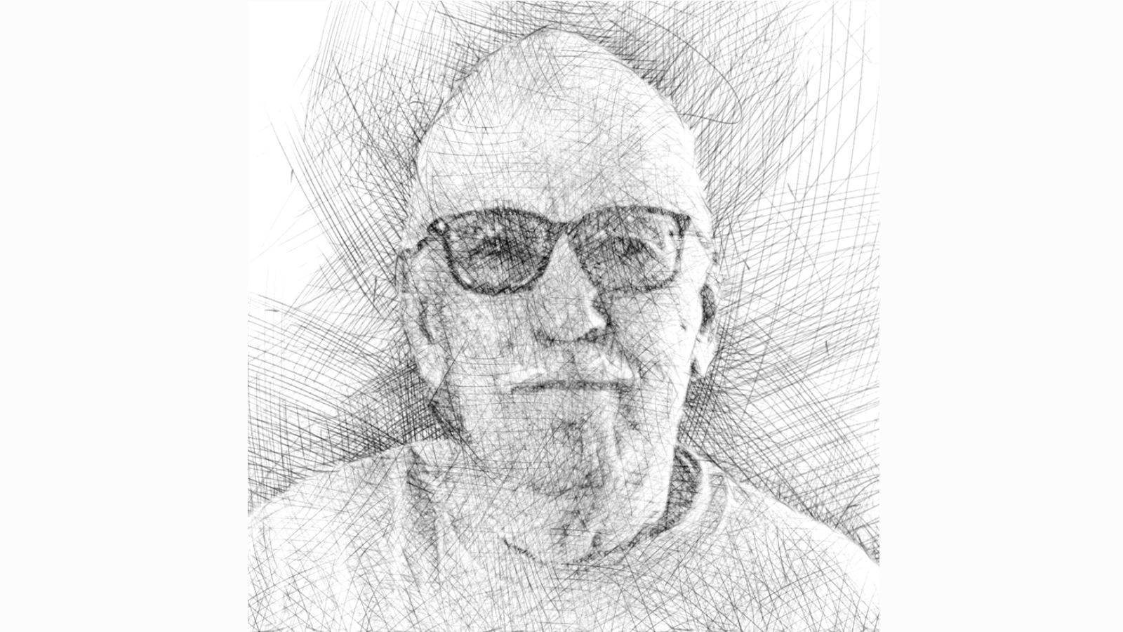 Sketch of patient Frank Meuers