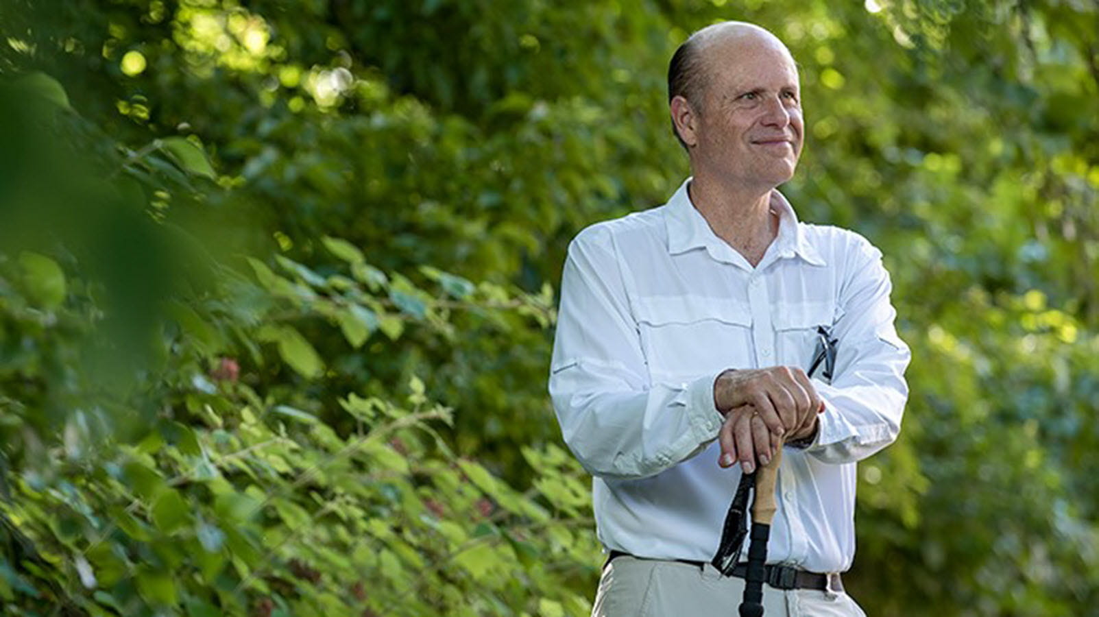 CSL CEO Paul Perreault in the outdoors