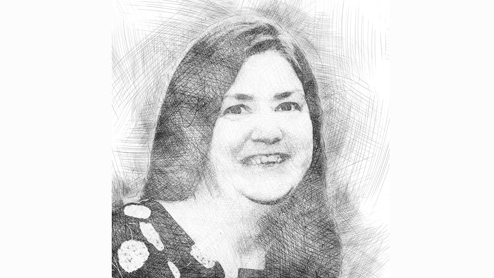 sketch of IDF Communications leader Tammy Black