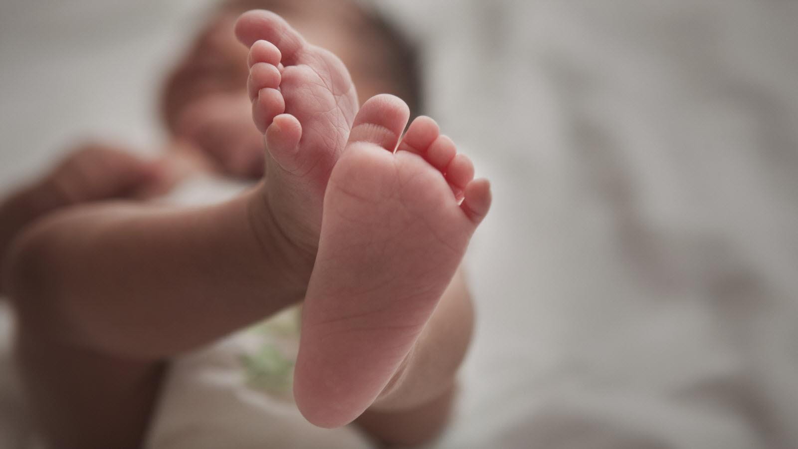 Newborn screening usually involves taking blood samples from a baby's feet to test for serious and rare diseases.