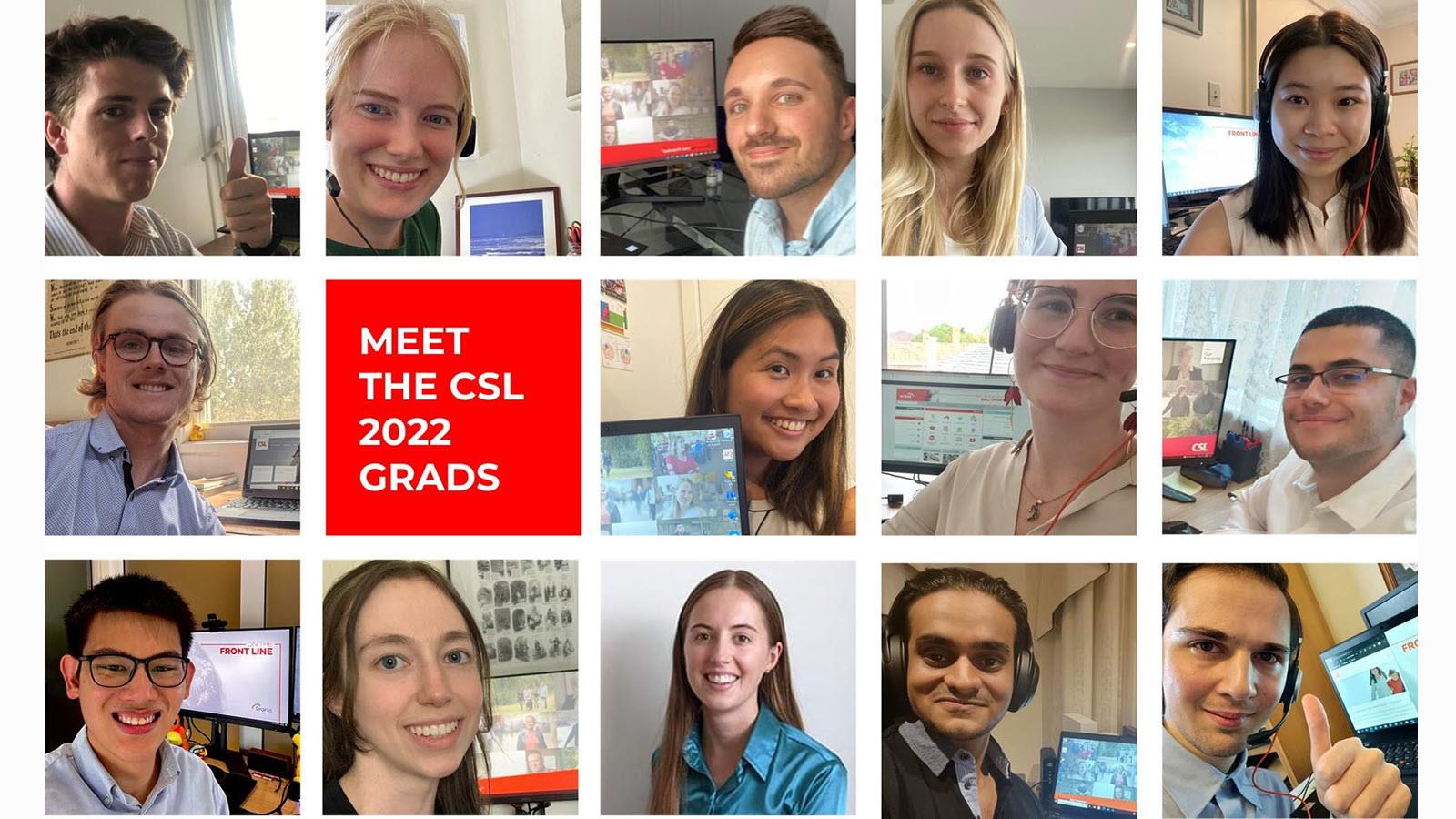 photo collage of the CSL 2022 Graduates