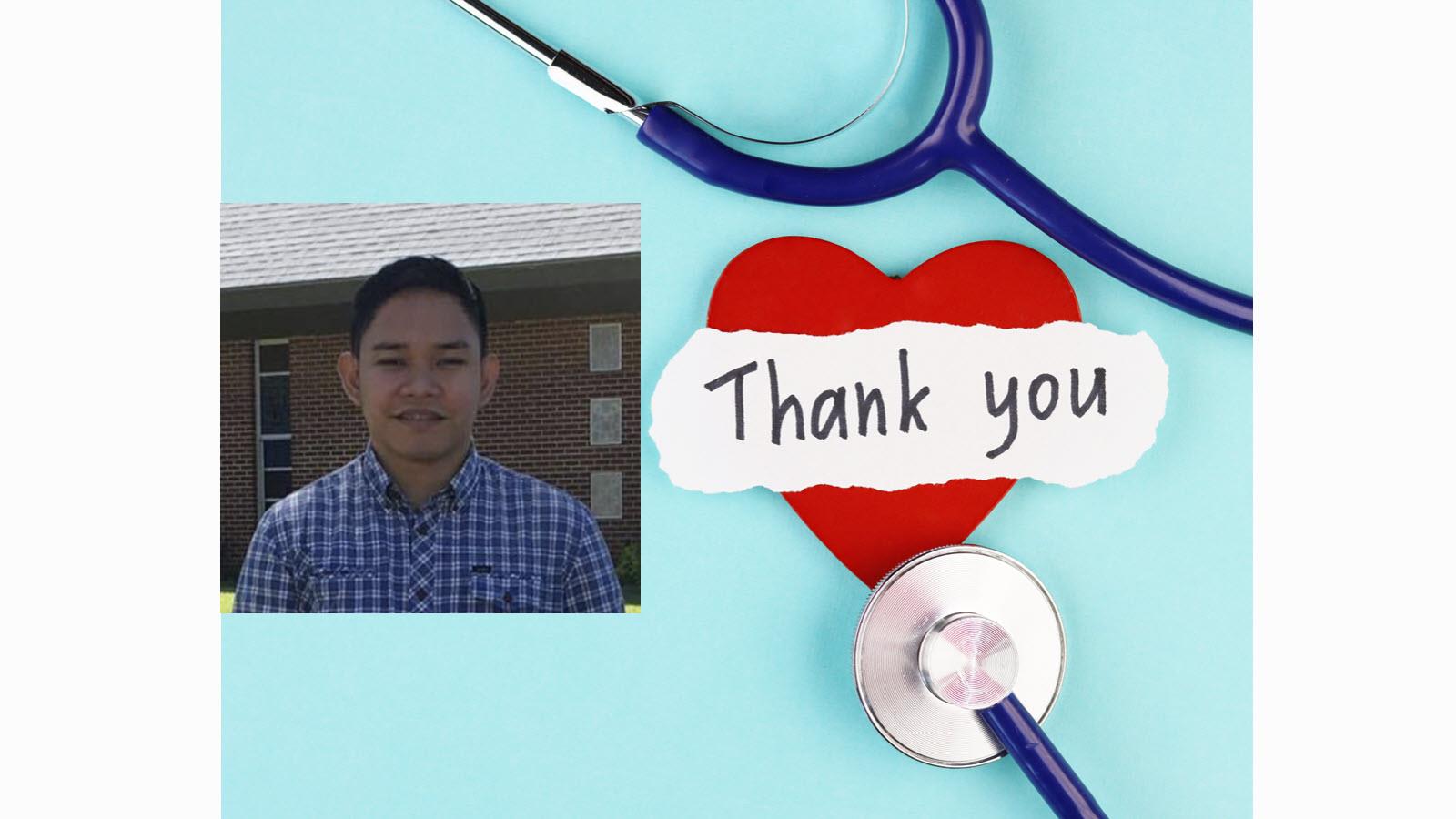 Nurse Gen stethoscope thank you