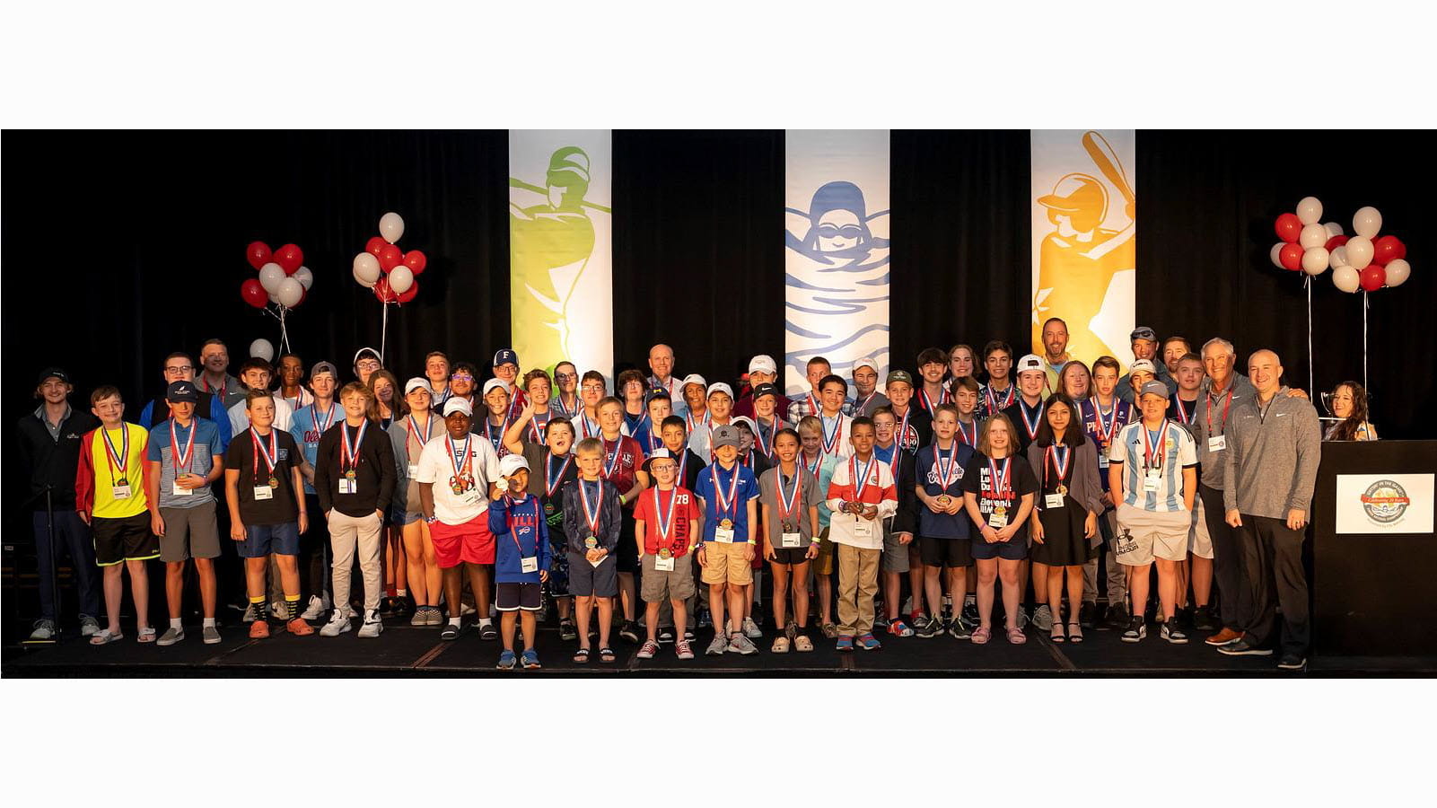 The 2022 Gettin' in the Game Junior National Championship athletes and volunteers