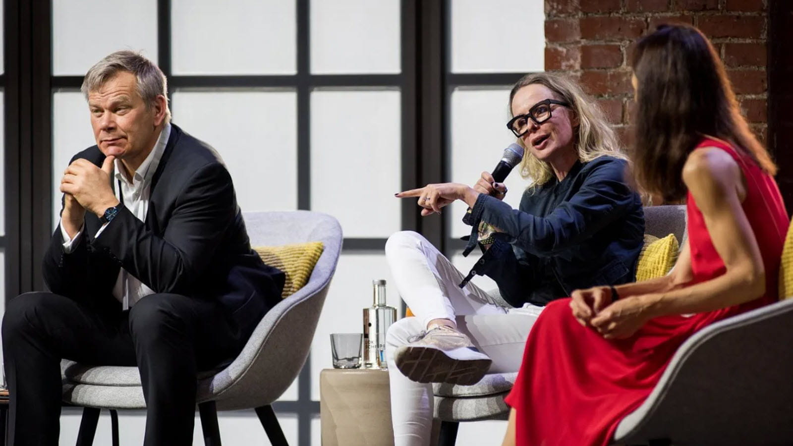 Maria Pennanen and other panelists at the “Elevate and Accelerate” Innovation Ecosystem event in Marburg, Germany