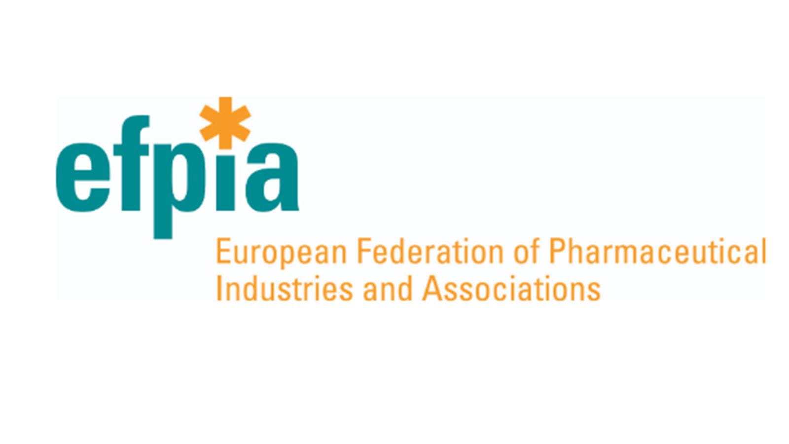Logo for the European Federation of Pharmaceutical Industries and Associations