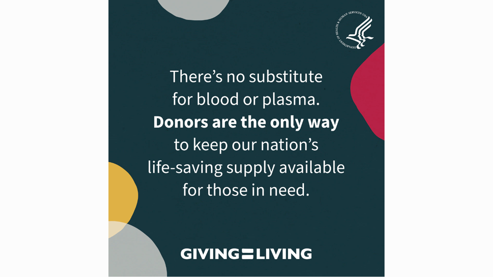 There's no substitute for blood or plasma