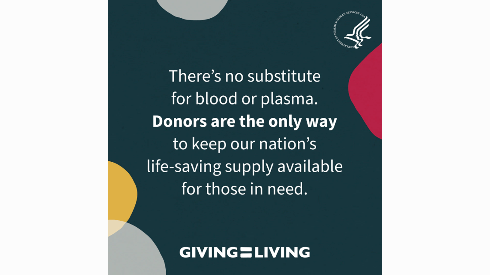 There's no substitute for blood or plasma