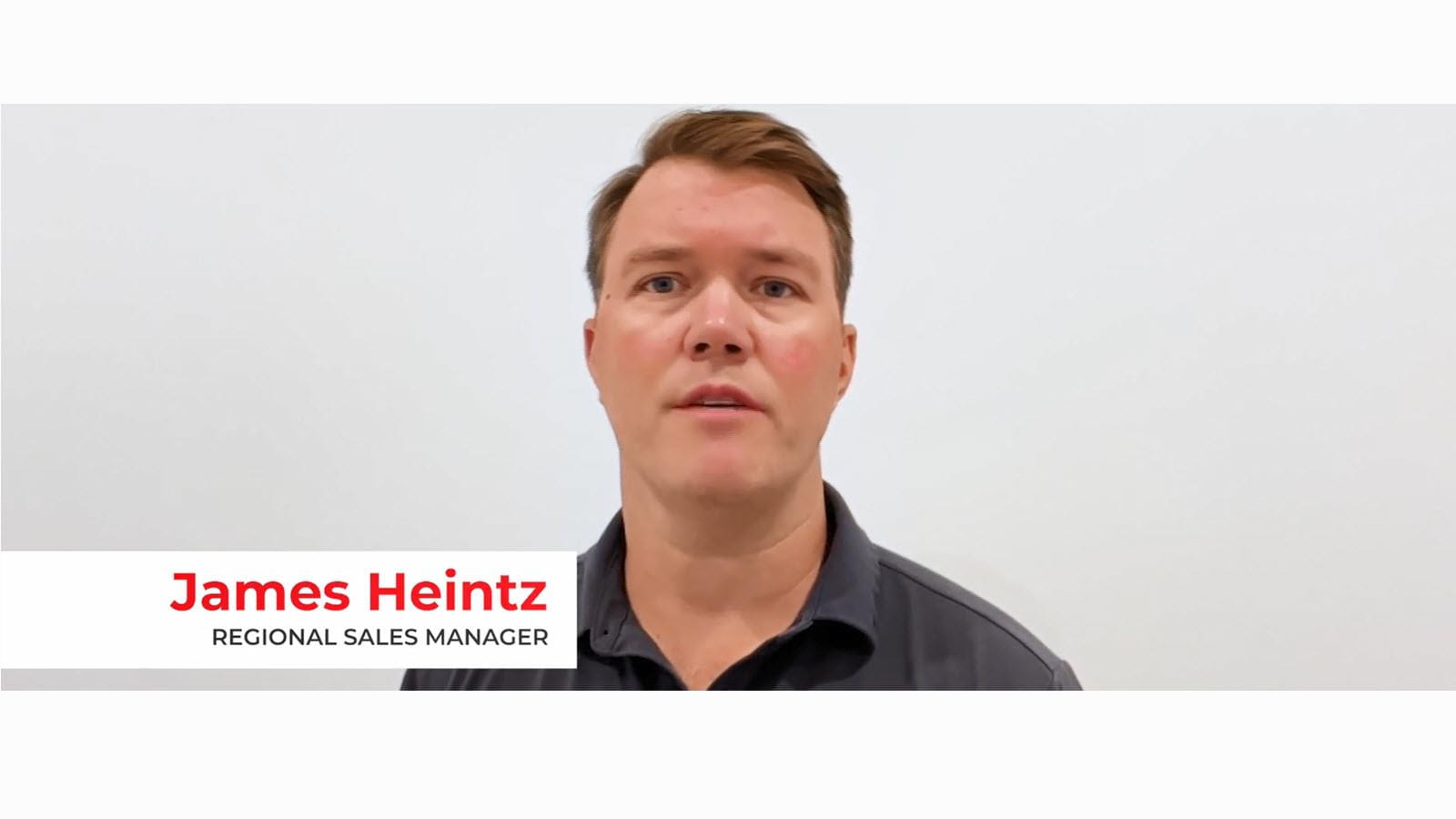 Sales Manager James Heintz