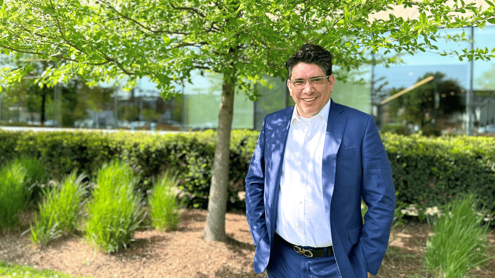 Joaquin Mould-Quevedo in an outdoor portrait