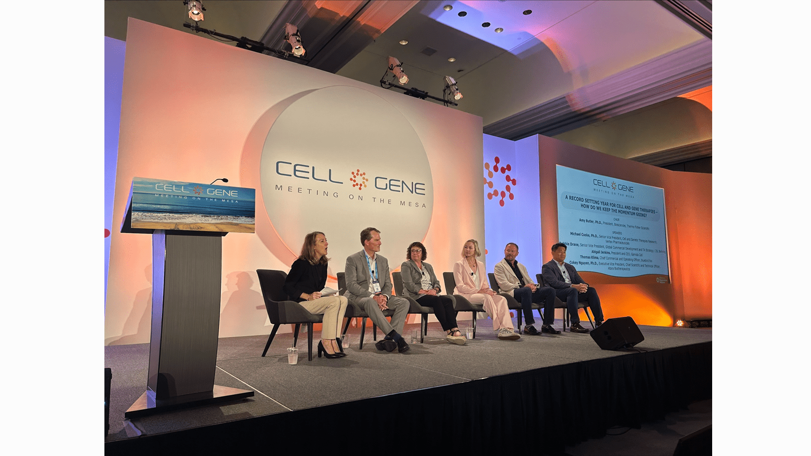 CSL's Debbie Drane appears on a panel at Meeting on the Mesa, a conference on gene and cell therapies.