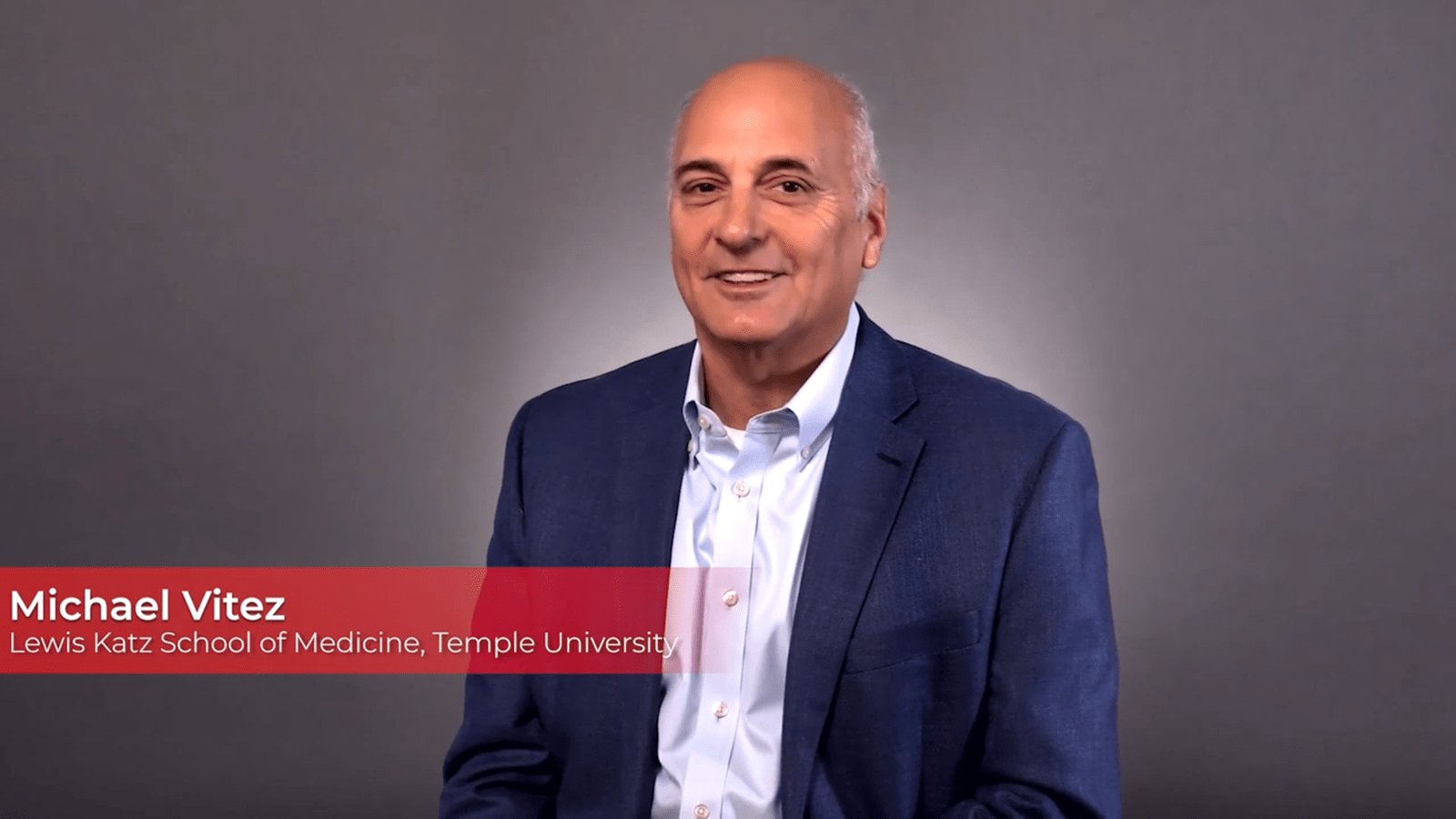 Michael Vitez of Temple University&#39;s School of Medicine