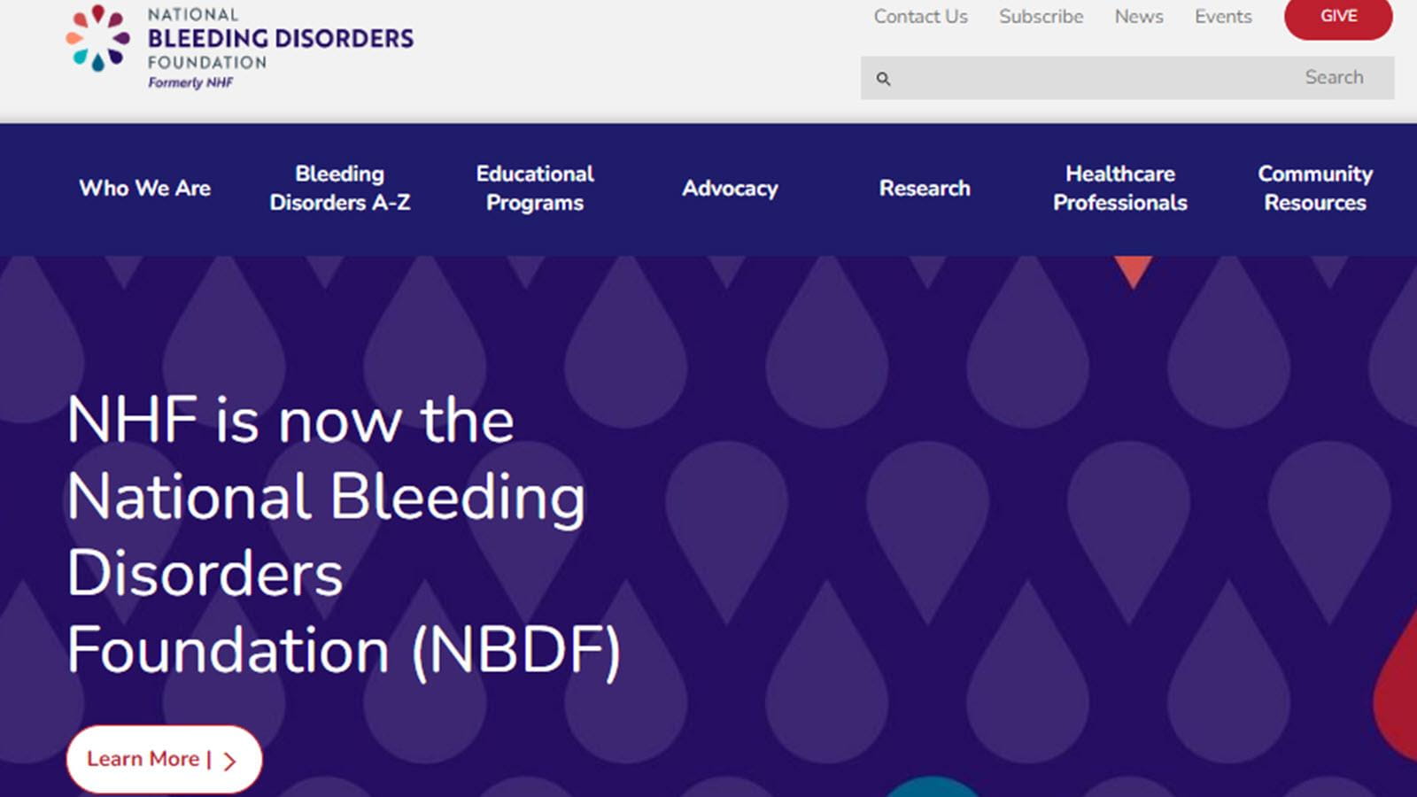 NHF is now the National Bleeding Disorders Foundation