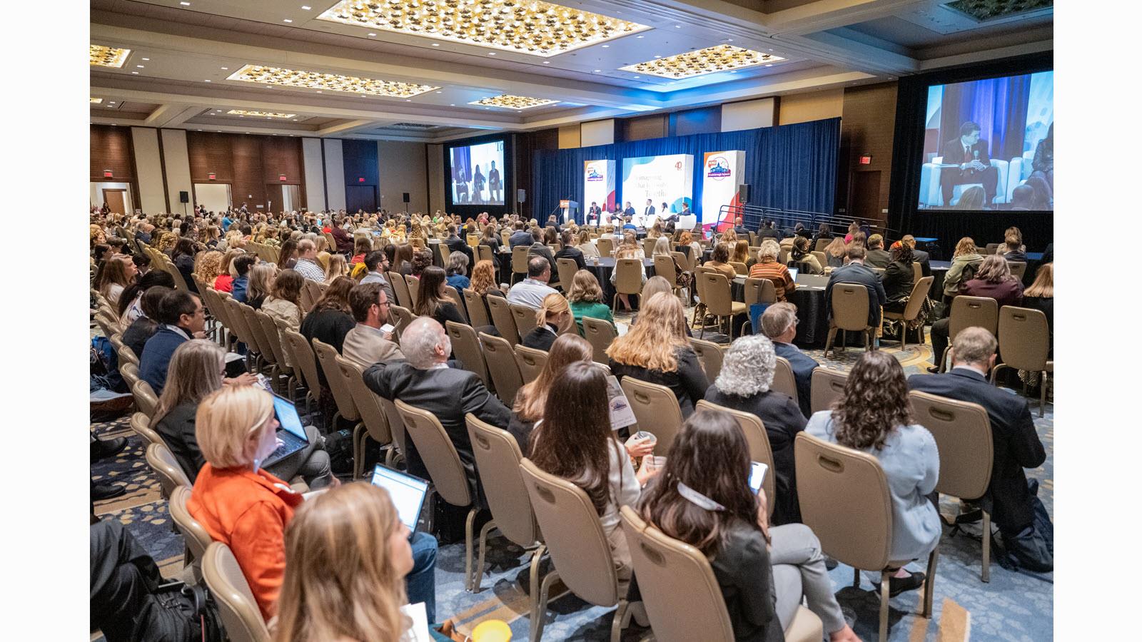 NORD's Breakthrough Summit 2023 drew a large crowd of patients and patient advocates.