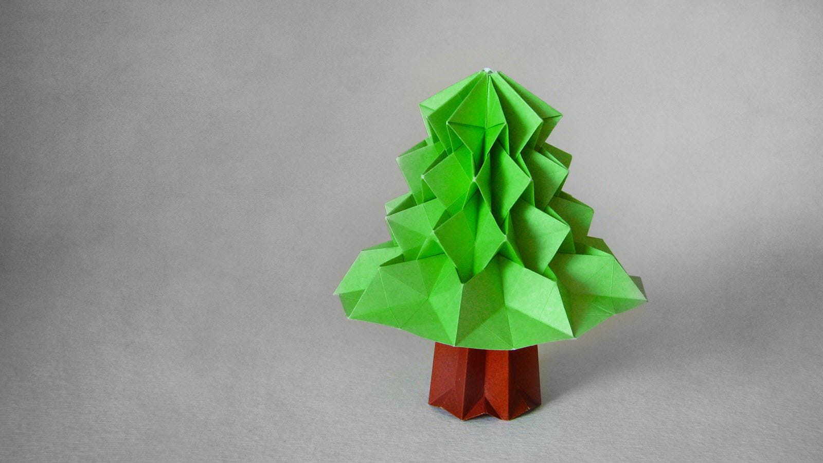 origami tree