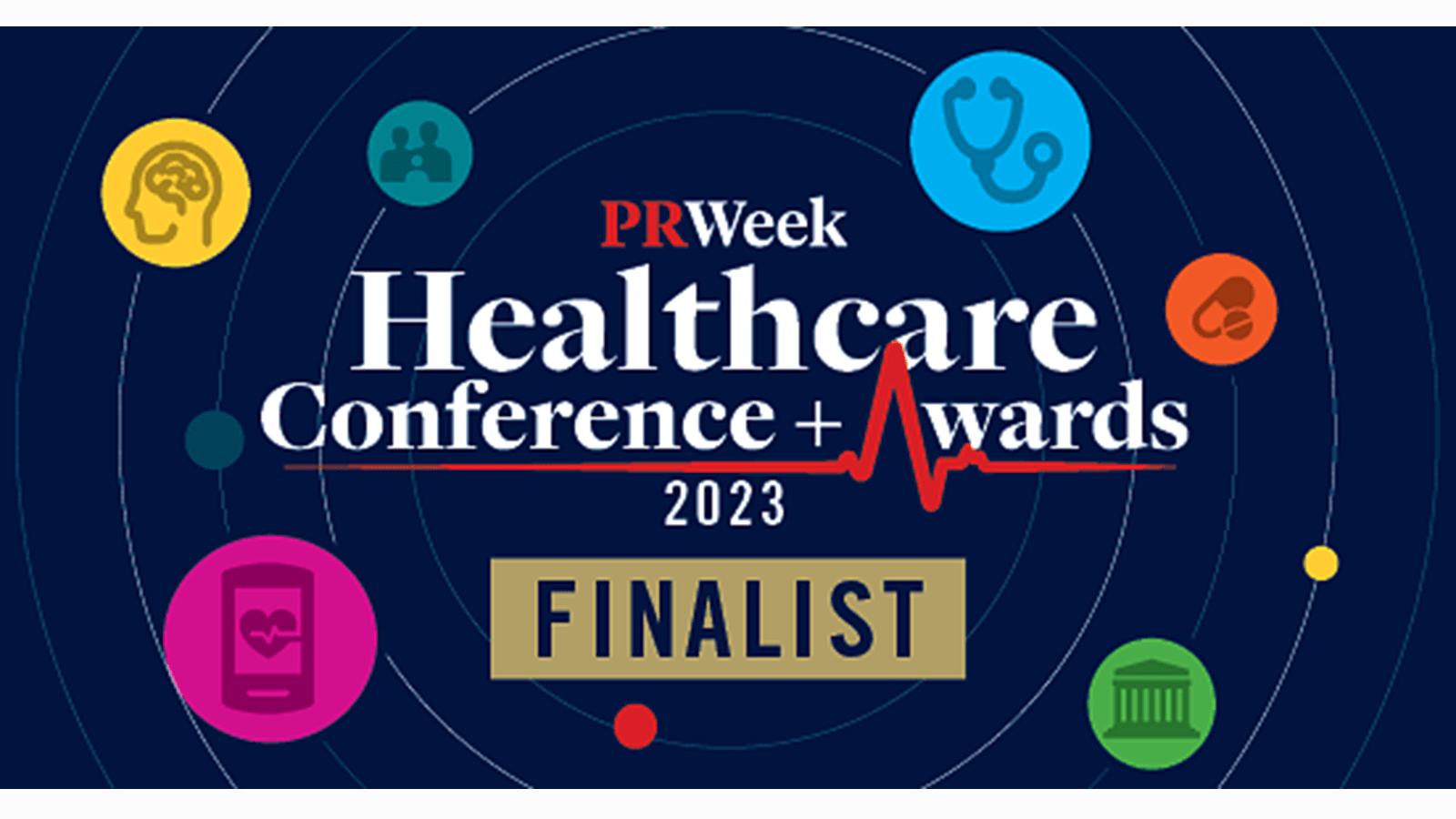 PRWeek Healthcare Conference Awards 2023 Finalist