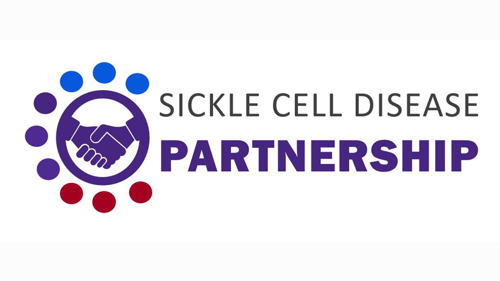 Sickle Cell Disease Partnership logo with handshake illustration