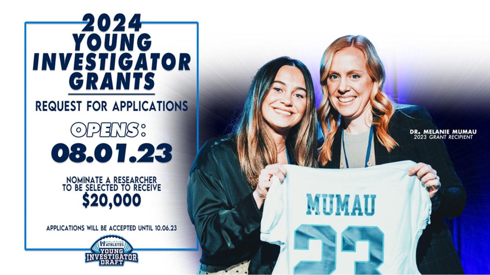 Uplifting Athletes Young Investigator Grant applications opening soon