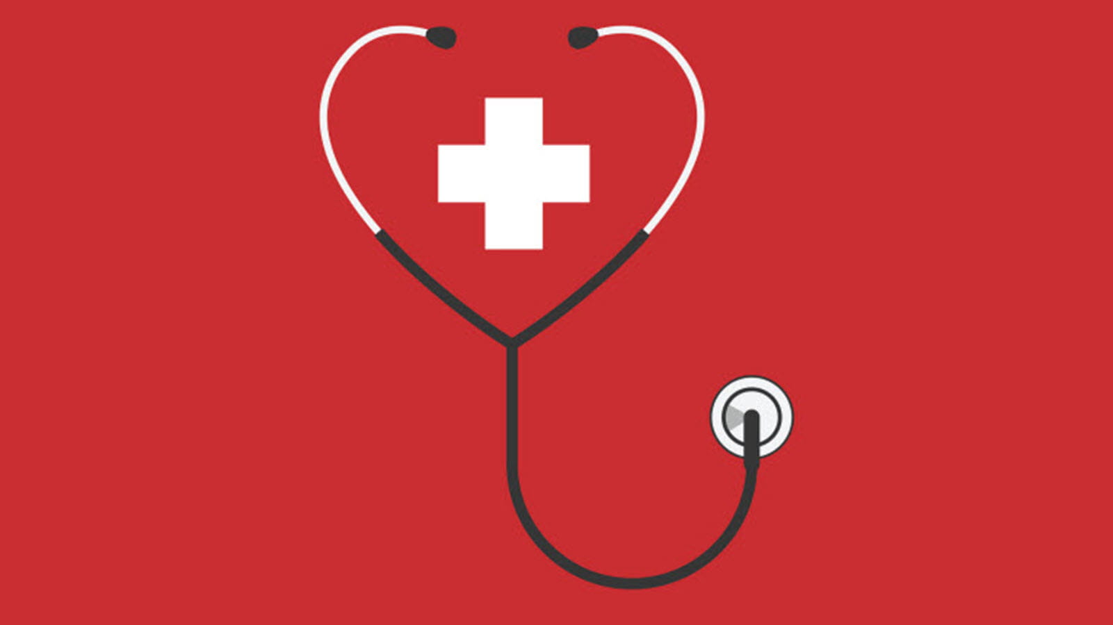 Stethoscope that forms a heart shape