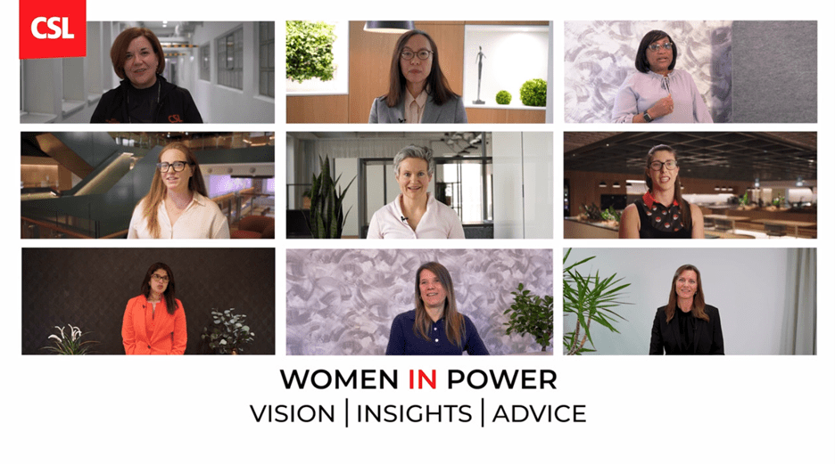 Nine female leaders at CSL share career advice