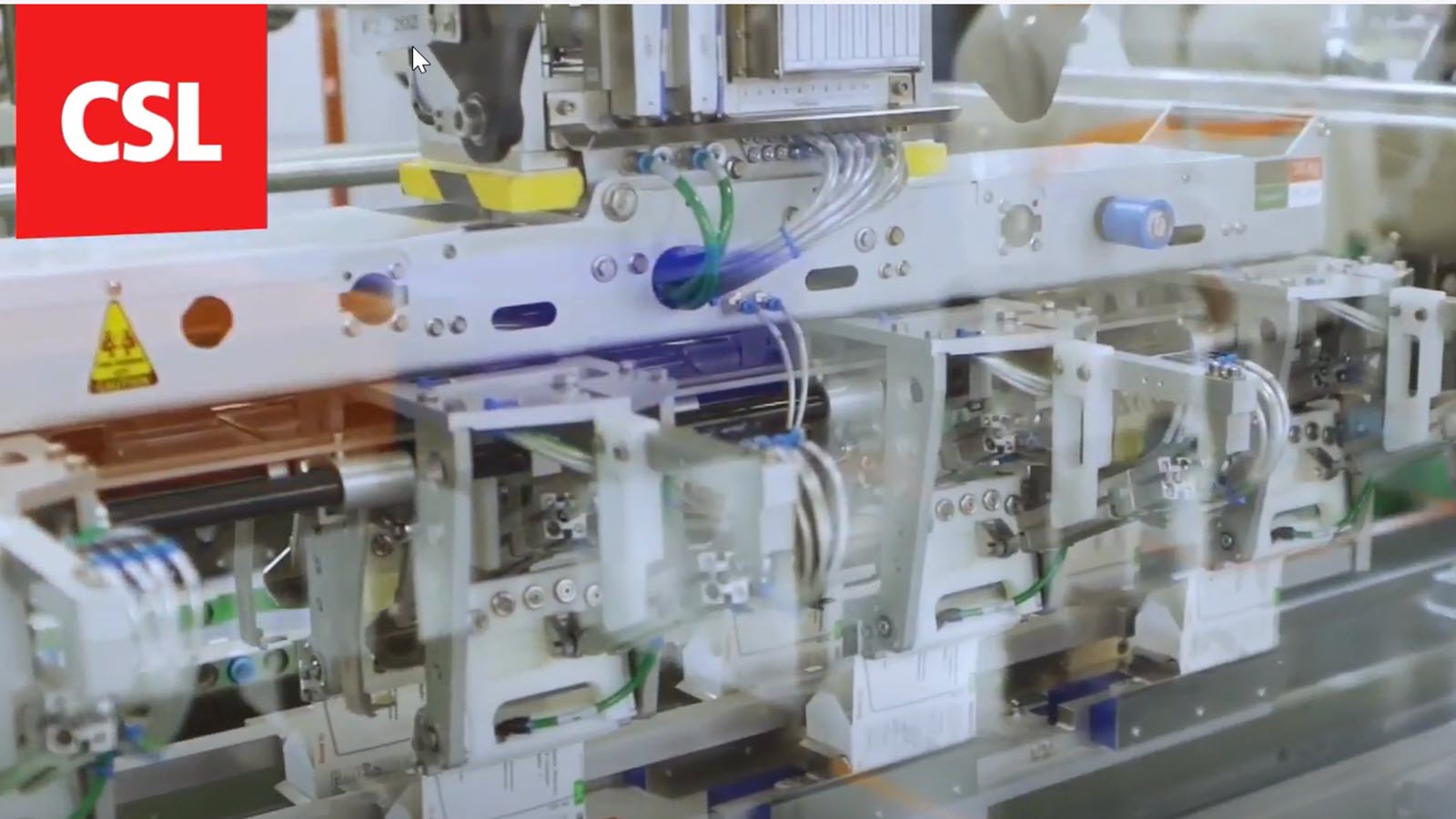 Automation equipment at CSL’s plasma fractionation facility, which won a pharmaceutical engineering award 