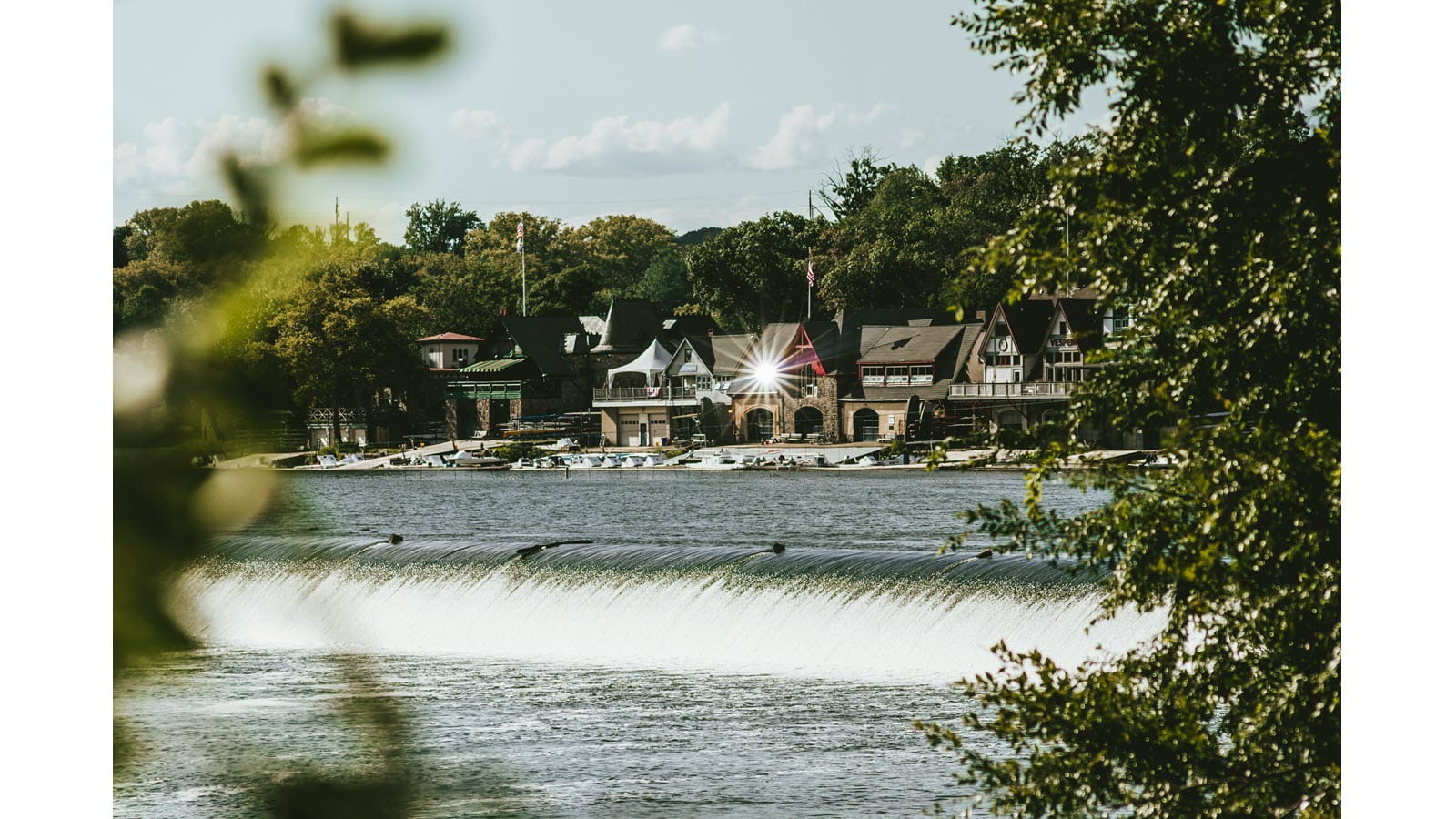 Philadelphia's Boathouse Row in the sunshine - Photo by John Maldonado on Unsplash